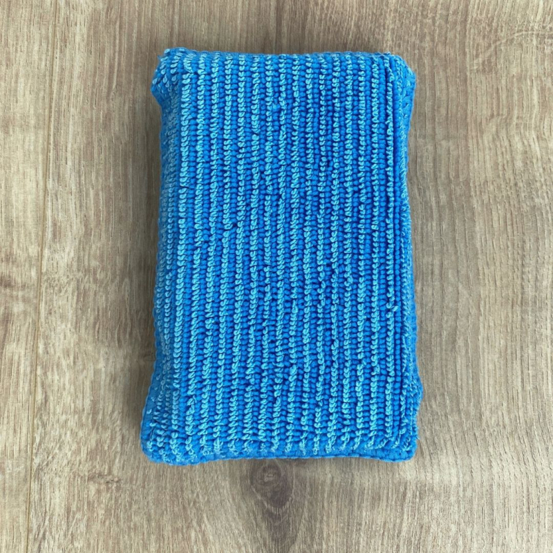 Éponge de lavage en microfibres 2-en-1 SIMONIZ, bleu, paq. 1